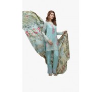 AUJ Luxury Formal Crinkle Chiffon Collection 2016 Original - AUJ-04